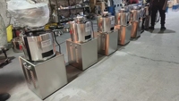 Machine à beurre de cacahuètes électrique commerciale 1500W 220V, moulin colloïdal en acier inoxydable pour la production en gros de beurre de noix