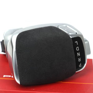 Pommeau de levier de vitesse en alliage d'aluminium ergonomique pour Nissan Teana, pommeau de levier de transmission automatique avec revêtement en cuir véritable - Product Image 2