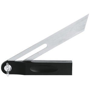 Herramienta de precisión metálica ajustable tipo escuadra falsa para carpintería y trabajos en madera - Product Image 1