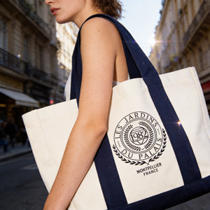 <span class=keywords><strong>Bolsas</strong></span> de <span class=keywords><strong>Mano</strong></span> Pequeñas <span class=keywords><strong>Bordadas</strong></span> con Logotipo Personalizado de Trader Joe's, <span class=keywords><strong>Bolsas</strong></span> de Lona Estilo Gricert Boat Totes Lifestyle - Product Image 3