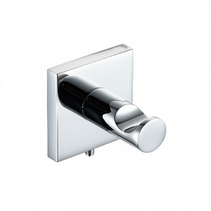 GIONA LINE Cintre mural chromé 10,5 cm avec crochet - Product Image 3