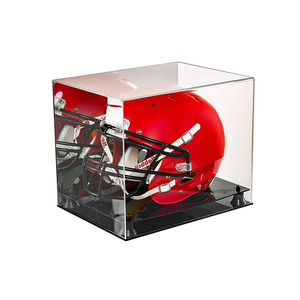 Boîte de collection de mini casques de sport en lucite transparente, à montage mural, pour trois modèles de casques de Formule 1 à l'échelle 1/2 - Product Image 4