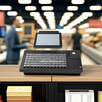 Lecteur de carte à puce tout-en-un MSR RFID clavier de point de vente programmable multifonction pour système de point de vente