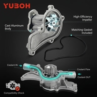 Pompe à eau de refroidissement moteur YUBOH, style populaire, référence 19200-51B-H01, pour Honda HR-V Vezel 1.8L R18 2014-2022 – Compatible avec les pompes à eau Honda