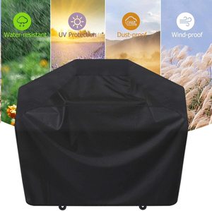WOQI Custom Heavy Duty Waterproof UV Fire Pit &amp; <strong>BBQ</strong> Grill Cover Essential Outdoor <strong>Camping</strong> &amp; Hiking Product - Product Image 5