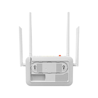 Modem Router ONU XPon Wifi AC1200 2025, Dualband Wifi5 2.4G 5G, 4 Port Gigabit RJ45, VoIP SC/UPC GPon EPon ONT dengan USB