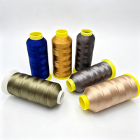 Çöl Renkleri Yüksek Dayanımlı Merserize %100 Polyester Filament Nakış İpliği 108D/2 Dikiş ve Tığ İşi İçin