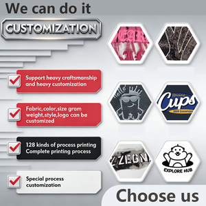 تي شيرت أمريكي للربيع والصيف بتصميم فضفاض وياقة دائرية، مصنوع من قماش محبوك ناعم بوزن 240 جرام، متوفر بألوان صلبة للبيع بالجملة - Product Image 5