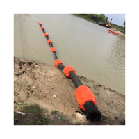 Flotteur de marquage de lac, flotteur de tuyau, clip de tuyau, flotteur de confinement de barrage en PE sur mesure en usine, 400*500MM