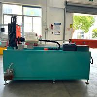 Machine automatique de poinçonnage et de bridage de tube mental CNC pour poinçon de tuyau en aluminium d'acier au carbone de cuivre SS et trou de bride