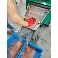Petit écran vibrant pour machine de granulation de fils de cuivre, machine de recyclage automatique de fils de cuivre