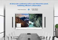Tableau interactif tactile INGSCREEN 55 65 75 85 86 98 pouces, écran tactile stylo et doigt, tableau numérique intelligent LCD 4K pour l'enseignement scolaire, écran plat