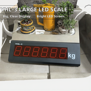 Indicateur de pesage avec écran LED extérieur de 3 pouces et garantie de 18 mois pour la balance de pesage de camions - Product Image 2