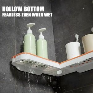 Venta al por mayor: Estante de esquina plegable de alta calidad para baño, con drenaje, para lavado de manos - Product Image 5