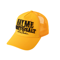 Nueva Gorra de Béisbol con Malla Trasera, Gorra Trucker con Bordado 3D Personalizado y Cierre Ajustable