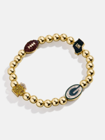 Bracelet de perles personnalisable Bijoux Team Series Raiders Philadelphia Eagles SF 49ers Dallas en acier inoxydable