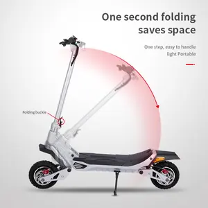 Scooter para adultos aleación de aluminio forjado 150kg capacidad de peso scooter de viaje con pantalla LCD Scooter Eléctrico para adultos