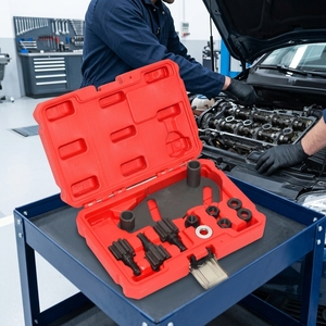 Outil de blocage de la distribution de l'arbre à cames, kit d'outils de calage du moteur F4P <span class=keywords><strong>F4Rt</strong></span> 1.8 2.0 16v, outil d'alignement haute dureté pour l'entretien du moteur - Product Image 4