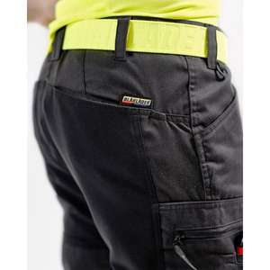 BLAKLADER - 155118119933C46 Hi-Vis <b>trousers</b> stretch <b>Black</b>/Yellow - EAN 7330509539835 HI-VIS <b>WORKWEAR</b> - Product Image 5