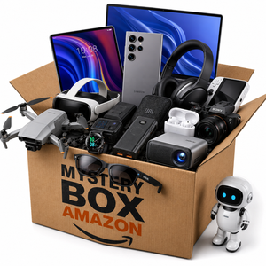 Caja Misteriosa <span class=keywords><strong>de</strong></span> Tecnología al por Mayor <span class=keywords><strong>de</strong></span> <span class=keywords><strong>Amazon</strong></span>: <span class=keywords><strong>Gafas</strong></span> Inteligentes, Consolas Portátiles, TV Boxes para Venta en Vivo, Embalaje para Exportación - Product Image 1