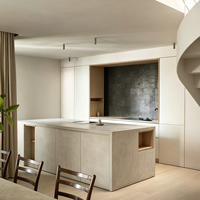 Diseño Arquitectónico Interior de Villa Moderna y Minimalista Profesional, Renderizado 3D, Comunicación Profunda