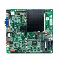 Cartes mères X86 pour PC de jeu Mini carte mère ITX sans ventilateur Ordinateur à carte unique Linux avec processeur Quad Core J1900
