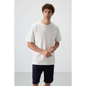 Conjunto de Pantalones Cortos de Algodón para Hombre, Color Azul Marino, Corte Holgado, 100% Algodón, Tela Texturizada, 85249 - Product Image 4