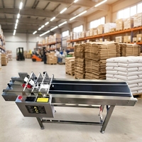 Convoyeur à friction électrique, alimentateur de boîtes haute vitesse pour sacs plastiques, cartons, machine de comptage et de pagination, imprimante jet d'encre pour