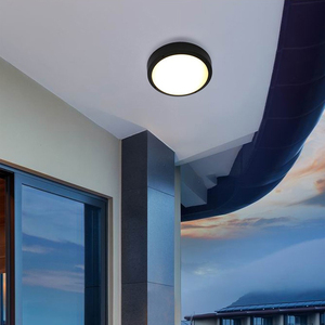 Đèn Trần <span class=keywords><strong>LED</strong></span> Tròn 20W Đèn Trần <span class=keywords><strong>LED</strong></span> Cảm Biến Trắng Ấm IP65 Dùng Ngoài Trời - Product Image 6