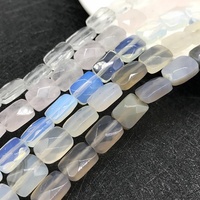 10 pierres colorées en pierre colorée, fournitures de bricolage pour la fabrication de bijoux
