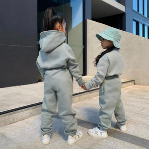 Crianças Roupas 2 Piece Sets Crianças Hoodies e Sweatpants Baby <span class=keywords><strong>Clothes</strong></span> Crianças Tricô Sweatsuit Setsr Meninas Vestuário Set - Product Image 4