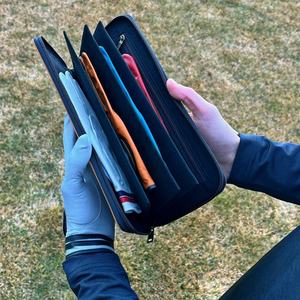 Logotipo personalizado Color de alta capacidad Bolsa de transporte Estuches de propósito especial pu cuero guantes de golf titular caso de cuero - Product Image 6