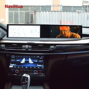Navihua Car Radio Multimedia Carplay Headunit GPS Navigation Dual Screen 12.3" for BMW X5 X6 F15 F16 2014-2017 NBT <b>System</b> - Product Image 1