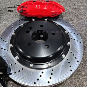 Kit de freinage racing avec étriers 6 pistons V6/F40 et étriers 4 pistons, et grands disques de frein avant et arrière pour <span class=keywords><strong>AUDI</strong></span> A4L(B8/B9)/A5/<span class=keywords><strong>A6</strong></span>(C8)/Q5L/Q7 - Product Image 4