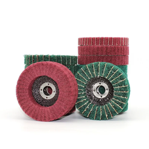 Disque de polissage professionnel en métal, tampon de ponçage, <span class=keywords><strong>meule</strong></span> pour le débavurage et le nettoyage de l'aluminium et du fonte - Product Image 2