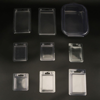 Kemasan Plastik PET PVC Transparan Tinggi Kustom untuk Umpan Pancing Kosmetik, Mainan, Hadiah, Model Clamshell Lipat, Kemasan Blister Ganda dengan Pengait