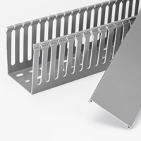 Goulotte de câblage flexible en PVC ignifuge 25x25mm avec fentes pour l'organisation des câbles électriques, idéale pour la maison et le bureau