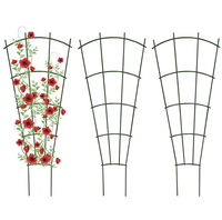 Tuteurs métalliques pour plantes grimpantes d'intérieur/extérieur – Idéaux pour Pothos et autres plantes rampantes
