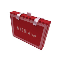 Sac à main de luxe design coffret cadeau cosmétique emballage beauté boîte magnétique pour vernis à ongles avec poignée en ruban boîtes en papier de qualité