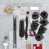 Mini perceuse électrique portative Z-U36 5V alimentée par USB, sans clé, à vitesse variable, outil de meulage, bijoux, résine, bricolage, personnalisable OEM