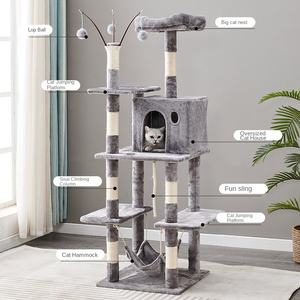 Albero di gatto sugli accessori di natale corea Bamboo Xxl Board albero di attività invernale isolato polare alberi di dinosauro palma miglior gatto albero - Product Image 2