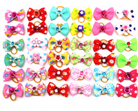 Petits nœuds pour animaux de compagnie, accessoires de toilettage pour chiots et chats, élastiques, colliers, accessoires de toilettage pour chiots et chats