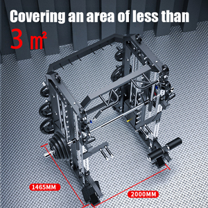 Máquina Smith Multifuncional para Levantamiento de Pesas, Equipo Deportivo, Máquina Smith con Cable Cruzado para Gimnasio <span class=keywords><strong>en</strong></span> <span class=keywords><strong>Casa</strong></span> - Product Image 4
