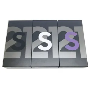 美欧版手机零售包装空盒包装盒，带手动贴纸三星银河S21 S21 + S21