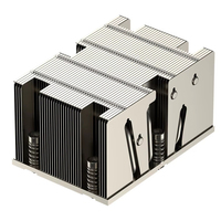 Refroidisseur de processeur COOLSERVER SP8 2US21, 6 caloducs en cuivre et aluminium pour carte mère SP8, boîtier d'ordinateur, TDP 350W