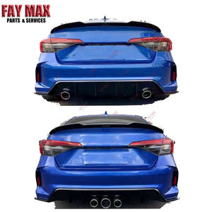 Kit carrosserie en plastique PP GEN 11 pour <span class=keywords><strong>Honda</strong></span> <span class=keywords><strong>Civic</strong></span> FL5 <span class=keywords><strong>Type</strong></span> <span class=keywords><strong>R</strong></span> 2022 berline hayon - Product Image 3