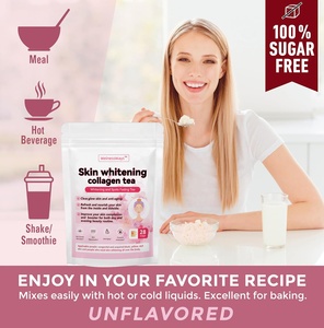 OEM ODM Health Care Herbal Skin Care Anti Aging Collagen Tea Whitening Hydrating From the Inside Out Skin Whitening Collagen Tea - Product Image 5