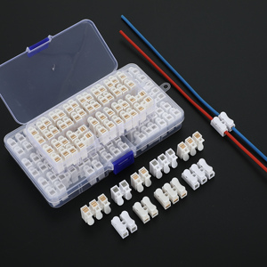 Borne de connexion 2P pince d'épissure borne de connexion bloc de câble <span class=keywords><strong>2</strong></span> voies - Product Image 3