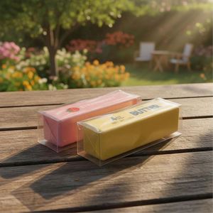 Butter <b>Squishy</b> Slow Rising Squeeze Toy Soft Stretchy Butter Stick Sensory Fidget Toy for Stress Anxiety Relief Desk Decor Party - Product Image 5