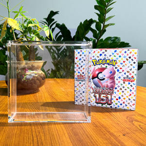 TCG acrylique à forte absorption magnétique <span class=keywords><strong>Pokemon</strong></span> Japan151 grande boîte de rappel s'applique à la <span class=keywords><strong>carte</strong></span> d'extension violet écarlate 151 boîte - Product Image 4